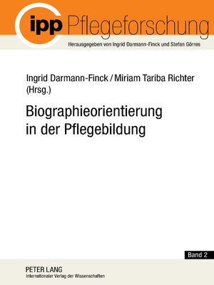 cover image of Biographieorientierung in der Pflegebildung